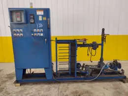 ALPHA1 PARTS QUENCH COOLING SYSTEM: INCLUDES CONTROLS, HEAT EXCHANGER, DIP TANK &amp; PARTS CONVEYOR: STOCK #21690