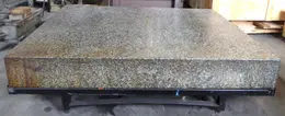 80" x 108" Tru-Stone Granite Surface Plate, 13" Thick, Grade A, Stand