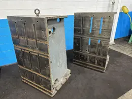 1 SET OF 28" X 53" HIGH SLOTTED ANGLE PLATES  STOCK #77111