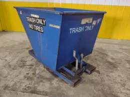 1 YARD X 6,000 LBS VESTIL MODEL #D-HOP-100-HD SELF DUMPING HOPPER: STOCK #22488