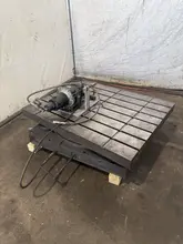40" X 50" DEVLIEG AIR LIFT ROTARY TABLE. STOCK # 0221326