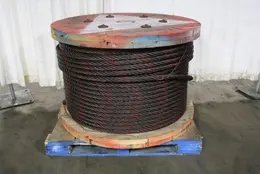 1100' X 1-1/4' WIRE ROPE STOCK #64577