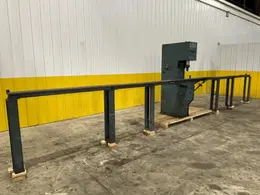 16 TON EITEL MODEL #RP-16 HYDRAULIC C-FRAME PRECISION STRAIGHTENING PRESS, 6" STROKE: YOBRO #23427