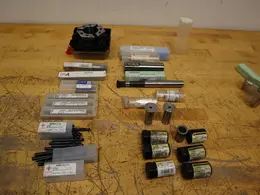 Collets, Cutting Tools and Tool Holders, Assorted Types and Brands ***Most New In Packages***- Auction Item