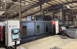 7000 Watt Mazak Optiplex 4220 NEO Fiber Laser, 2024 – Lucas 4220 Ez Compact 8-Shelf Stocker and Scheduler Automation System, Liberty High Performance Air System, Gold Series X-Flo Industrial Dust Collector