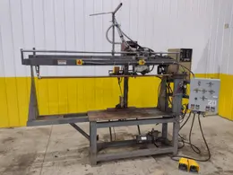 48" LONGUTUDINAL SEAM WELDER WITH ROMAN WELDER &amp; ENTRON CONTROLS: STOCK #21743
