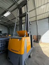 Jungheinrich EKS414s 48V Electric High-Level Order Picker Forklift, 2020 – 3,000 LB Capacity – Very Narrow Aisle (VNA) Warehouse Lift