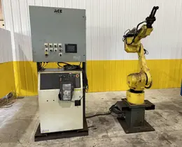 2008 FANUC MODEL #M-16iB20 PICK &amp; PLACE ROBOT WITH FANUC R-30IA CONTROLLER: STOCK #20849