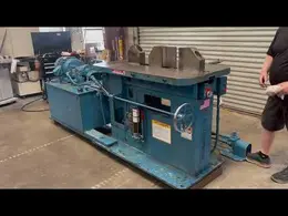 RICHARDS MULTIFORM BBC Horizontal Press Brake 8” x1/2” 25 Ton USA #6589