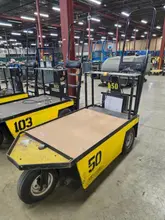 24 VOLT EZ-GO MODEL XI-640 TEXTRON CHASER/TUGGER CART #50: YOBRO #24637