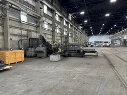 HARRIS TGS-57 METAL BALER/BRIQUETTER. STOCK # 0997024