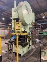 150 ton Verson Single Crank Mechanical Metal Stamping Gap Frame Press For Sale, Model 150-OBG Includes Mechanical Recondition!