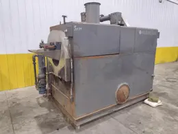 24" HURRICANE MODEL 250 2 STAGE ROTARY DRUM ELECTRIC HEAT STAINLESS STEEL PARTS WASHER: STOCK #13539