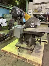 TABOR 16" Cut-Off Saw with Split Table, s/n 52139, 25hp
