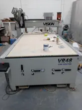 4′ x 8′ Vision VR48V CNC Router/Engraver, 2021