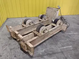 10 TON 20,000 LB RANSOME MODEL #WRD10 TANK TURNING ROLLS, 1 DRIVE &amp; 1 IDLER ROLL: YOBRO #25073