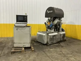 6" X 6" X 5/8" FICEP MODEL #A152 CNC ANGLE LINE PUNCH &amp; SHEAR 2003: YOBRO #25246