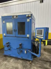 3" OD ACME MODEL #67/2 CENTERLESS TUBE &amp; BAR 2 HEAD BELT GRINDER