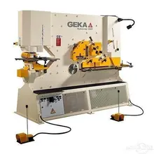 185 Ton Geka Hydracrop 165 SD Ironworker, 2026 – W/2-Year Warranty