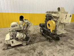 13" WIDE X 15 HP GOFF MODEL #15E13 PORTABLE SURFACE &amp; FLOOR SHOT BLASTER &amp; DUST COLLECTOR: STOCK #21291