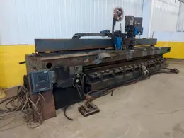 144" RANSOME TANK SEAM WELDER WITH MILLER WELDING COMPONENTS: STOCK 13395