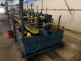 12 STAND  X 2.5" ARBOR X 12" ROLLSPACE ARDCOR STUD MILL/ROLLLFOMING LINE. STOCK # 0759126