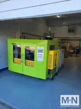 SINGLE HEAD OR TRIPLE HEAD POWERJET PLASTIC MACHINERY MODEL EB5085S3 CONTINUOUS EXTRUSION BLOW MOLDING MACHINE MFG 2022