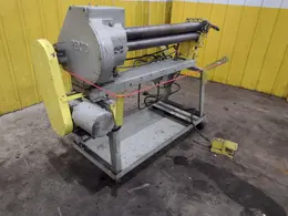 37" PECK, STOW &amp; WILCOX MODEL #416E MOTORIZED PLATE BENDING ROLL: YOBRO #25702