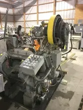 CAN MAKING PRESS LINE 1831 BLISS PRESS 1103 BLISS SCROLL SHEAR DEXTER  SHEET FEEDER AMM STRIP FEEDER LINER AND BAGGER