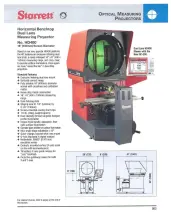 16” STARRET Model HD400 Optical Comparator &amp; Video Measuring Machine