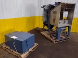 NORDSON PASS-THROUGH POWDER COATING SPRAY MACHINE: STOCK #18734