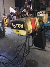 1/2 COFFING ELECTRIC CHAIN HOIST STOCK#2209