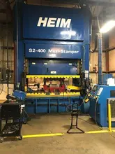 400 Ton Heim Maxi S2 Straight Side Double Crank Press 400-100″ x 60″ Bed, 2010