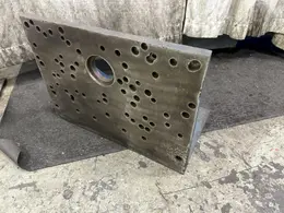 (1) 24" X 18" X  14" ANGLE PLATE: STOCK #77974