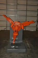 AMERICAN STEEL LINE 4,000 LB X 28" UNCOILER, STOCK# 13137J