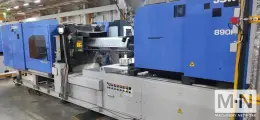 385 TON 28.5 OZ JSW MODEL J350-ADS-890/HS10 INJECTION MOLDING MACHINE MFG 2016/2015