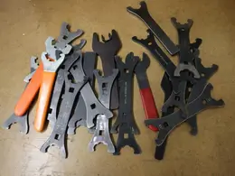 Collet Wrenches, Assorted Sizes- Auction Item