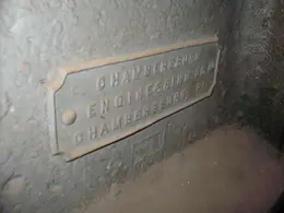 250 TON CHAMBERSBURG WHEEL PRESS: STOCK #57698