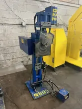 NOR SERVICE MODEL 505P 16 GAUGE POWERED BEAD ROLLER / ROTARY COMBINATION MACHINE