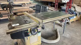 1 - PREOWNED POWERMATIC TABLE SAW, MODEL #: 66, S/N: 96661638