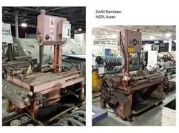 14' X 21' DOALL MODEL #TF-1421H VERTICAL BANDSAW: STOCK #64663