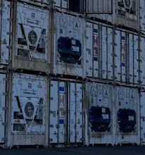 40' REFRIGERATED SHIPPING CONTAINER. STOCK # 0993225.