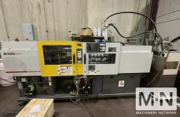 55 TON 1.9 OZ CINCINNATI ROBOSHOT S2000i50B ELECTRIC LIM SILICONE INJECTION MOLDING MACHINE  MFG 2000 WITH LOW HOURS