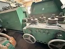 1-1/2"- 4" Medart #6TFPC 7-5 Shape Straightener, 12-Roll
type, anti-friction bearings, Brass/Aluminum Alloy STOCK # 14198