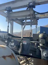 DIngs model 134850 36" x 72" centers cross belt electric magnetic belt conveyor with drive and controls s/n 170210 product 44a spl cbsc, 175 volt dc, 6483 watts with DIngs model 8k5d4811-4sp rectifier 480 volt, 9 amp, 6500 watts, s/n 134977