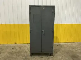 36" X 24" X 79" STRONG HOLD 2-DOOR STORAGE CABINET: YOBRO #25011