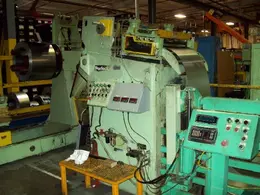 Perfecto Coil Reel Uncoiler and Powered Coil Straightener 7,000 Lbs.