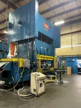 500 TON BLISS SC2-500-108-60 Straight Side Mechanical Press, Year 1989