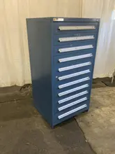 11 DRAWER STANLEY VIDMAR TOOL CABINET: STOCK #80872
