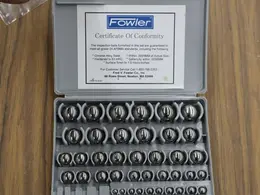 Folwer Ball Gauge Set, Metric 1mm-25mm with Case- Auction Item